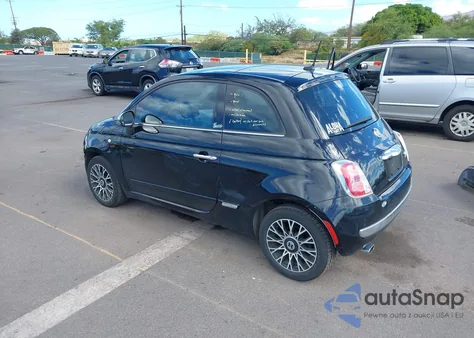 2013 Fiat 500 Gucci из США, поврежденный, VIN 3C3CFFCR7DT691145